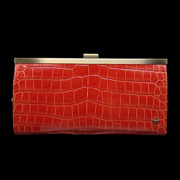 画像1: Long Wallet Vivid Color  がま口長財布 