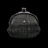 Asa-アーザ（翼）Denim Color  丸型3.3寸がま口 