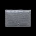 画像1: Business cardholder :Silver Edition<br>2つ折り名刺ケース(シルバー)</br> (1)