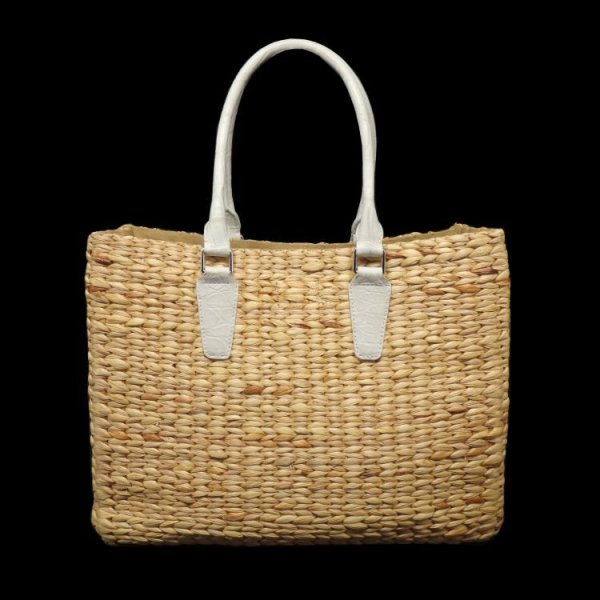 画像1: Wicker Bag  編みバッグ 